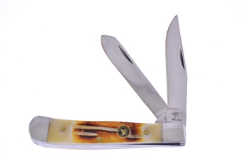 4.25" Second Cut Trapper Stainless Steel Bolsters Series