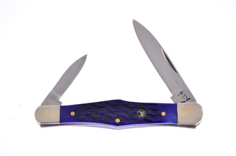 3.25" Blue Pick Bone Country Whittler