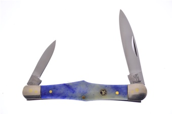 3.25" Blue Smoothbone Country Whittler
