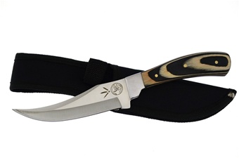10" Pakkawood Bowie w/Sheath