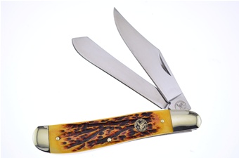 4.5" Banana Jig Bone Dogleg Trapper