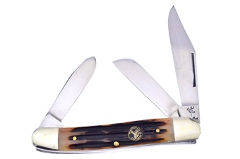 3.875" Rocky Mountain Stag Bone Wrangler