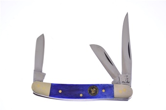 3.25" Blue Smoothbone Range Rider