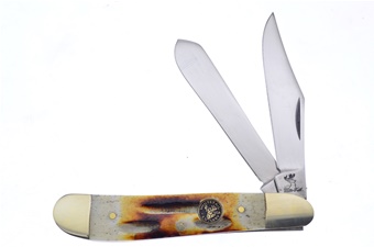 3.5" Second Cut Bone Dogleg Trapper