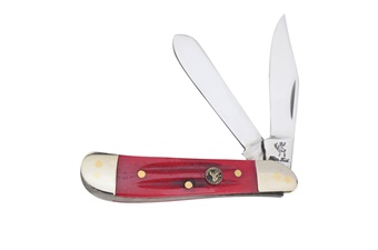 2.5" Dog Leg Trapper Red Second Cut Bone