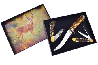 Imitation. Stag 3pc Gift Set
