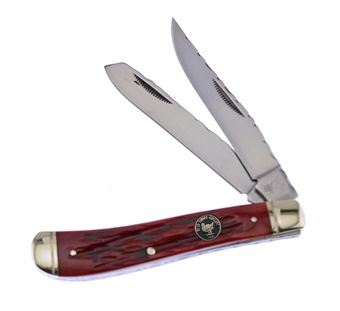3.875" Red Pickbone Trapper