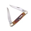 23411 - Case 130th Triple-X Muskrat Antique Second Cut Bone