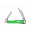 52825 - Case Mini Copperhead.Green.Small.Bone.62109w