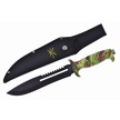 CCN-010000 - Camo Campsite Black Stainless Steel Bowie