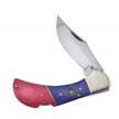 CCN-010027 - Red & Blue Bone Stainless Steel The Chief