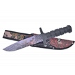 CCN-010038 - Black Rubber Deer Print Blade