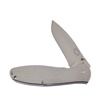 CCN-010067 - Silver Stainless Steel Assisted Open Tactical