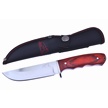 CCN-010078 - Red Pakkawood Stainless Steel Hunter