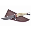 CCN-010080 - Deer Stag Stainless Steel Skinner Leather Sheath