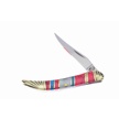 CCN-010082 - Red & Blue Turquoise & Mother Of Pearl Toothpick