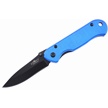 CCN-010084 - Blue Aluminum Black Stainless Steel Tactical Folder