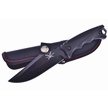 CCN-010095 - Black Rubberized Black Stainless Steel Fulltang Hunter