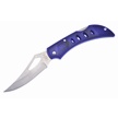 CCN-010102 - Blue Black Stainless Steel Lockback Folder