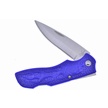 CCN-010104 - Blue Stainless Steel Lockback Folder