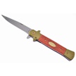 CCN-02265 - Closeout Red Wood Stiletto (1pc)