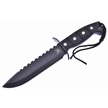 CCN-02578 - Closeout Out Of Box Black Rubberized Bowie (1pc)
