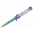 CCN-02830 - Show Sample Cracked Ice Stiletto w/Rainbow Blade (1
