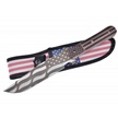 CCN-03786 - Closeout American Flag Pakkawood Bowie (1pc