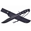 CCN-03837 - Show Sample Black Rubberized Bowie (1pc)