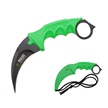 CCN-0393 - Closeout Wartech Lime Karambit (1pc)