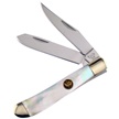 CCN-03957 - Closeout Hen + Rooster Mother Of Pearl Trapper (1pc)