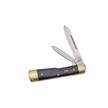 CCN-04276 - Show Sample Cape Buffalo Horn Copper Bolsters Gunstock (1
