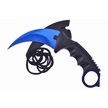 CCN-04915 - Show Sample Blue Karambit Neck Knife (1)