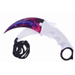 CCN-04919 - Show Sample Galaxy White Karambit Knife(1pc)
