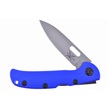 CCN-05489 - Show Sample Blue Aluminum Non Assisted Folder(1p)