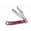 CCN-05496 - Show Sample Burgandy Bone Medium Trapper (1pc)