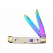 CCN-05571 - Show Sample Silverhorse Rainbow Titanium Blade Trapper(1p