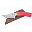 CCN-05757 - Show Sample Red Chainsaw Jigged Bone Skinner (1pc)