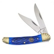 CCN-05809 - Show Sample Blue Jigged Bone Folding Hunter (1pc)