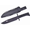 CCN-06028 - Show Sample Black Rubber Bowie (1pc)