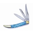 CCN-0636 - Blue Crushed Abalone 3-Blade Toothpick (1p)