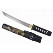 CCN-070023 - Black & Gold Samuarai Tanto Stainless Steel