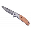 CCN-070145 - Wood With Wolf Art Blade Tactical
