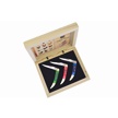 CCN-070298 - 3pc Hen + Rooster Toothpick Set w/ Wood Box