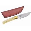 CCN-070614 - White Small Chipaway Bowie Leather Sheath