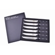 CCN-070702 - 6pc Black Bakelite Steak Knife Set