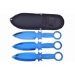 CCN-070754 - 3pc Blue Titanium Stainless Steel Thrower Set (1)