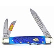 CCN-070778 - Bulldog Blue Jig Bone Locking Whittler