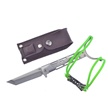 CCN-070787 - Stainless Steel Green Rubber Shot w/Knife