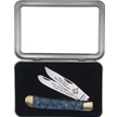 CCN-070875 - Blue Smoothbone Masonic Frost Cutlery Trapper
